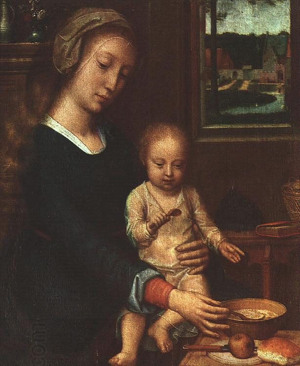 Gerard David The Madonna of the Milk Soup China oil painting art